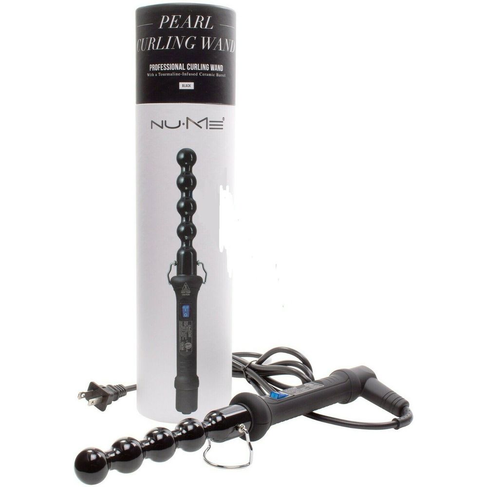 NuMe Professional Pearl Curling Wand Tourmaline